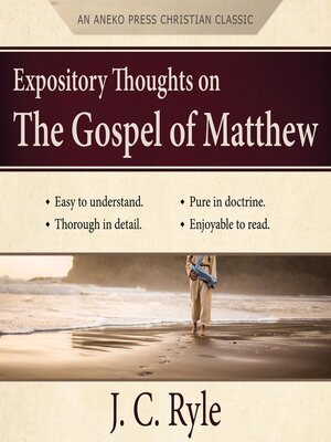 cover image of Expository Thoughts on the Gospel of Matthew
